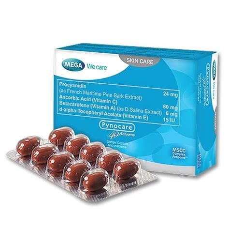 PYNOCARE 40 ACTISOME MSCC Complex Actisome Softgel .